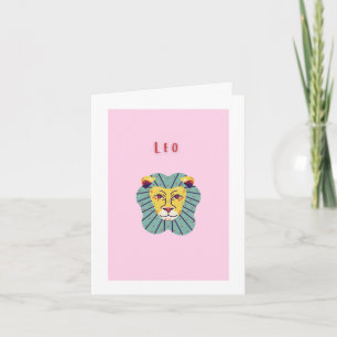 Joli Leo, zodiaque, carte signe du zodiaque