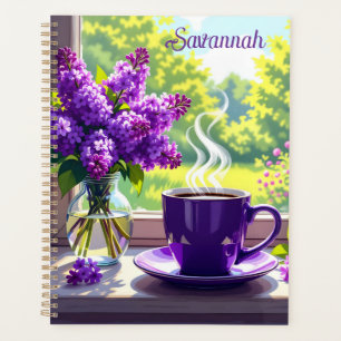Joli Lilacs violet et café personnalisé