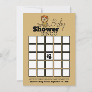 Joli Lionceau, Bingo de Baby Shower