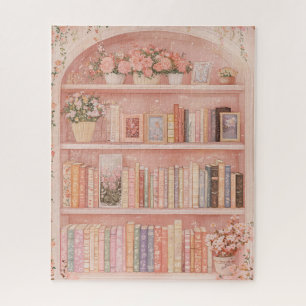 Joli livre floral Puzzle d'amour