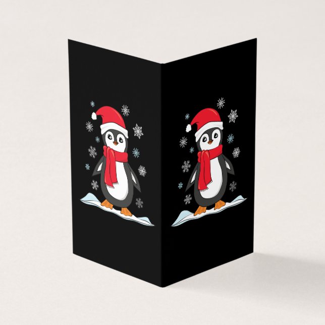Joli Manchot de Noël (Outside)
