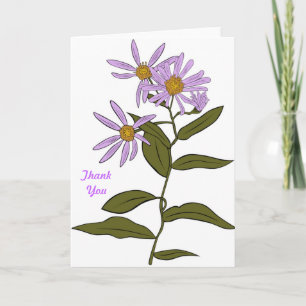Joli Merci de fleurs de fleur d'aster de
