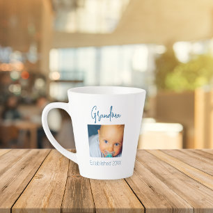 Joli Monogramme Nouveau grand-mère Photo Mug