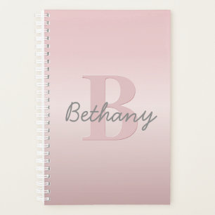 Joli Monogramme rose personnalisable et votre nom