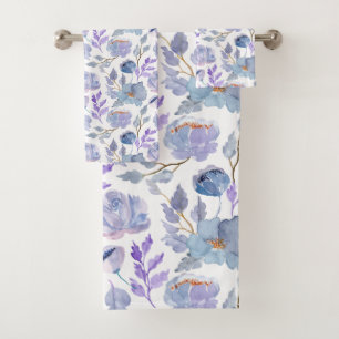 Joli Motif bleu Lilac à l'aquarelle
