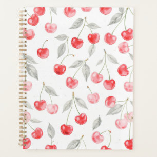 Joli Motif de cerise d'aquarelle