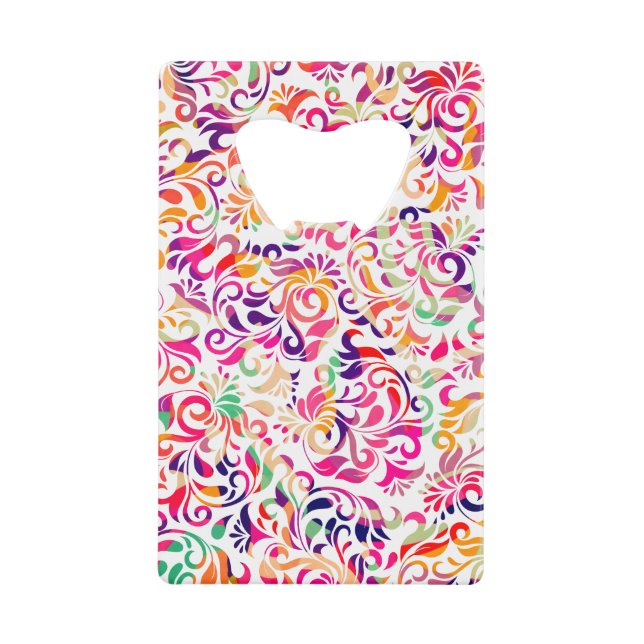 Joli motif de fleurs colorées classiques (Devant)
