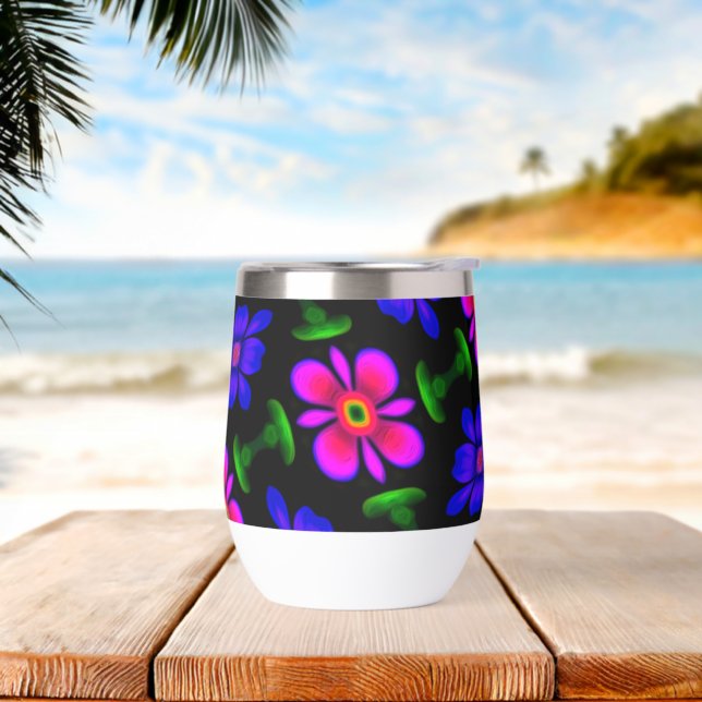 Joli Motif de fleurs roses (Yoga)