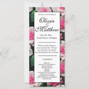 Joli motif fleuri rose boho