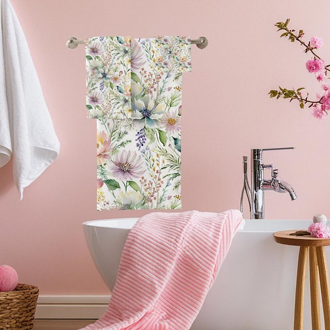 Joli motif floral pastel (Créateur téléchargé)