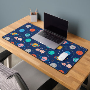 Joli Motif Planète Souriante