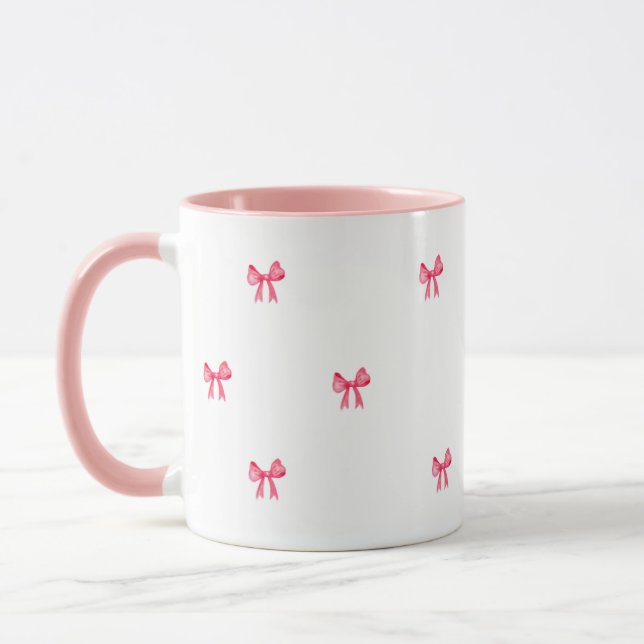 Joli Mug Café Rose Féminin (Gauche)