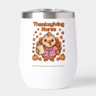 Joli mug de café de Thanksgiving pour infirmière e