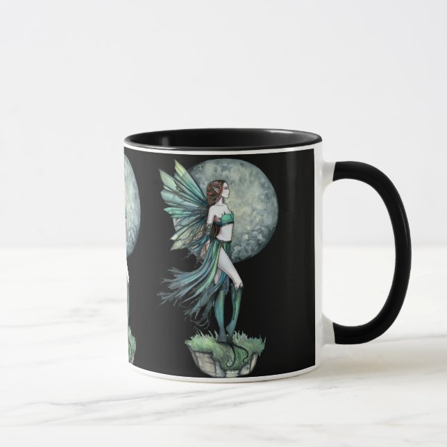 Joli Mug de Café Fée de la Lune Verte (Droite)