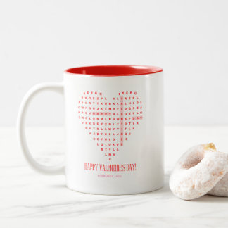 Joli Mug de la Saint-Valentin Café Joyeux