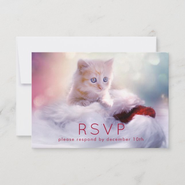 Joli Noël Kitten RSVP (Devant)