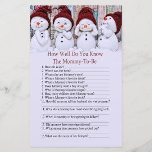 Joli Noël Snowman comment bien savez-vous jeu