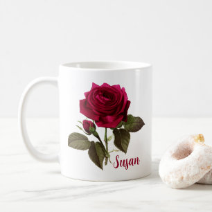Joli nom de la Mug Rose Susan - modifiable
