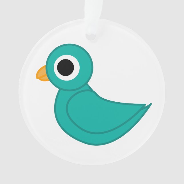 Joli oiseau bleu (devant)