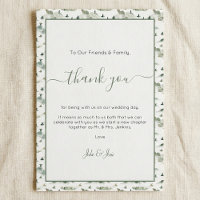 Joli oiseaux et Mariage de colline merci Table Car