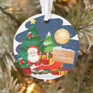 Joli ornement de Noël