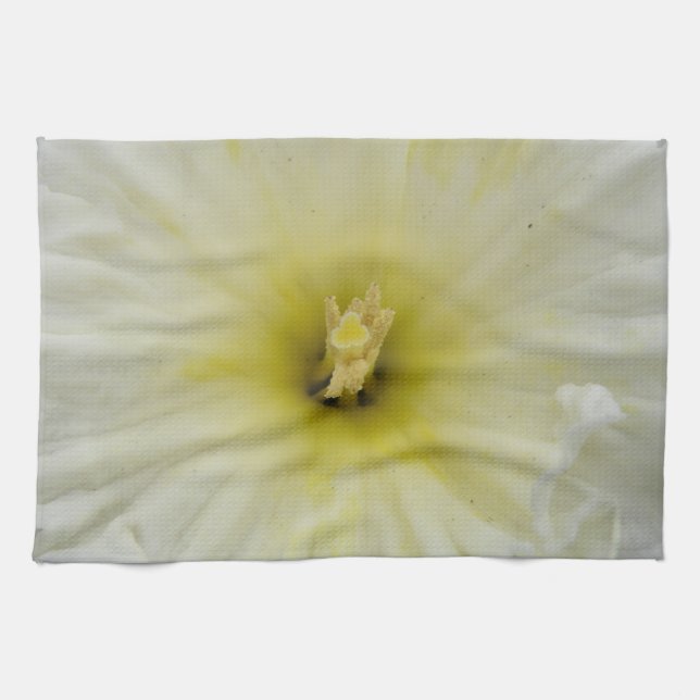 Joli Pale Daffodil Serviette De Cuisine (Horizontal)