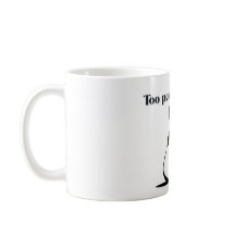 Joli panda Trop de gens à l'extérieur Tasses pour