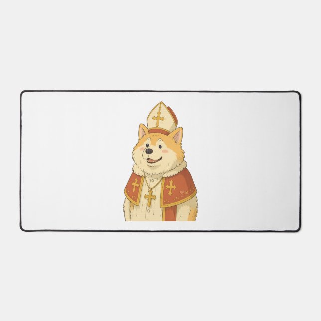 Joli pape Akita - Création de chien drôle (Recto)