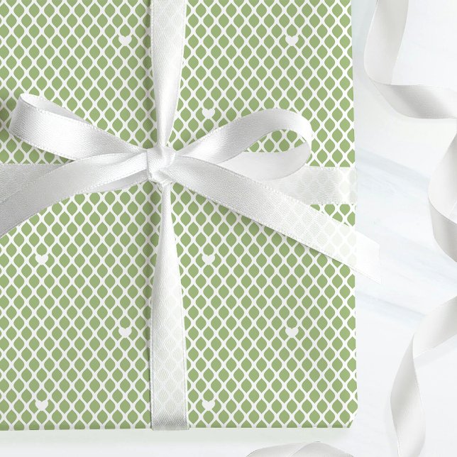 Joli papier cadeau de Saint-Valentin en forme de c (Créateur téléchargé)