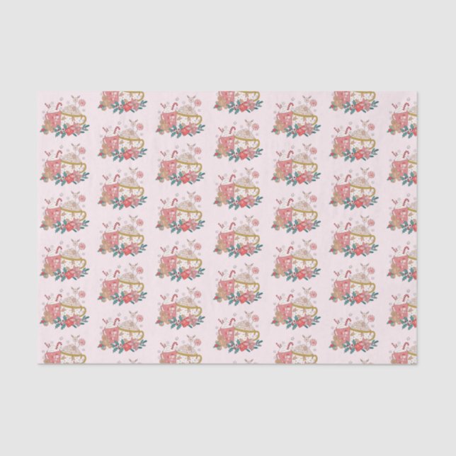 Joli papier de soie de Noël (Recto)