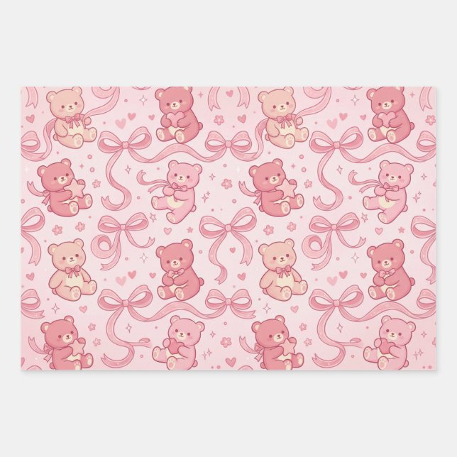 Joli papier d'emballage tendance (Devant)