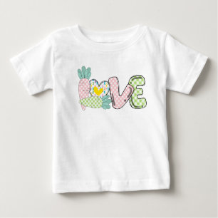 Joli Pastel Amour 1er T-shirt Bébé de Pâques