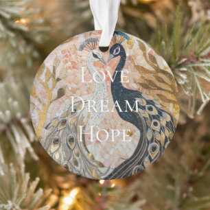 Joli Peacock Pink Gold Noël