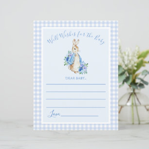 Joli Peter Rabbit Baby shower bleu Jeu
