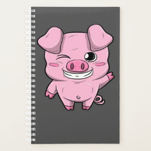 Joli petit cochon Porc doux Cadeau étudiant