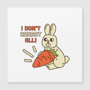 Joli Petit Lapin Tenant Sa Carotte