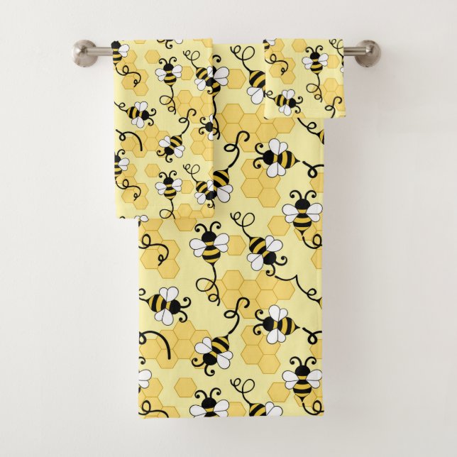 Joli petit motif abeilles (En situation)