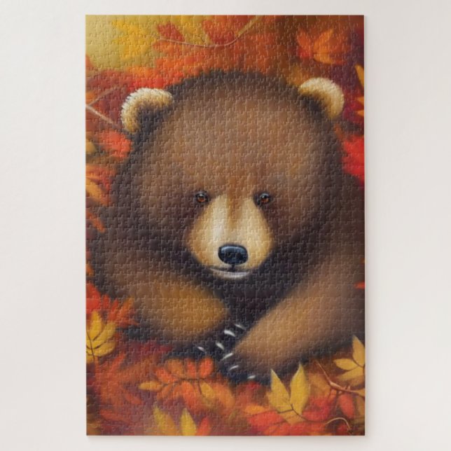 Joli Petit Ours Jigsaw Puzzle (Vertical)