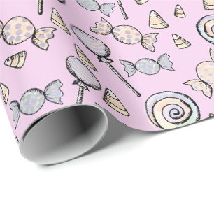 Joli Petit Papier Cadeau Rose