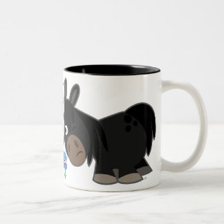 Joli Poney Cartoon Standoff Mug
