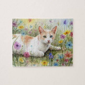 Joli Puzzle de Chat