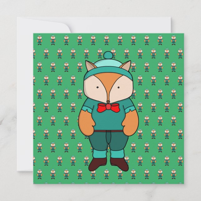 Joli renard vert (Devant)