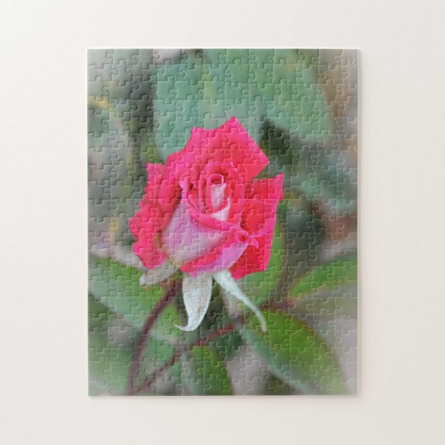 Joli Rose Bud Garden Art Puzzle (Vertical)