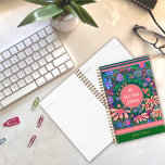 Joli rose Fleurs Coeurs Gratitude Journal<br><div class="desc">Journal floral personnalisé - un design floral amusant et délicieux et design moderne sur le dos. Les journaux de reconnaissance d'inspiritisme sont conçus pour aider les individus à embrasser la gratitude dans leur vie quotidienne avec l'espace pour réfléchir et enregistrer des choses à être reconnaissants pour chaque jour, en favorisant...</div>