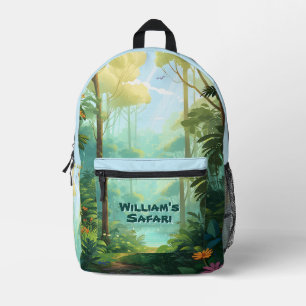 Joli sac à dos à imprimer Jungle