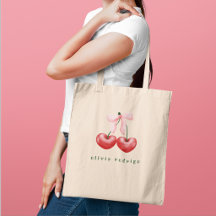 Joli Sac À Main Rouge Et Rose Cerise En Forme De C
