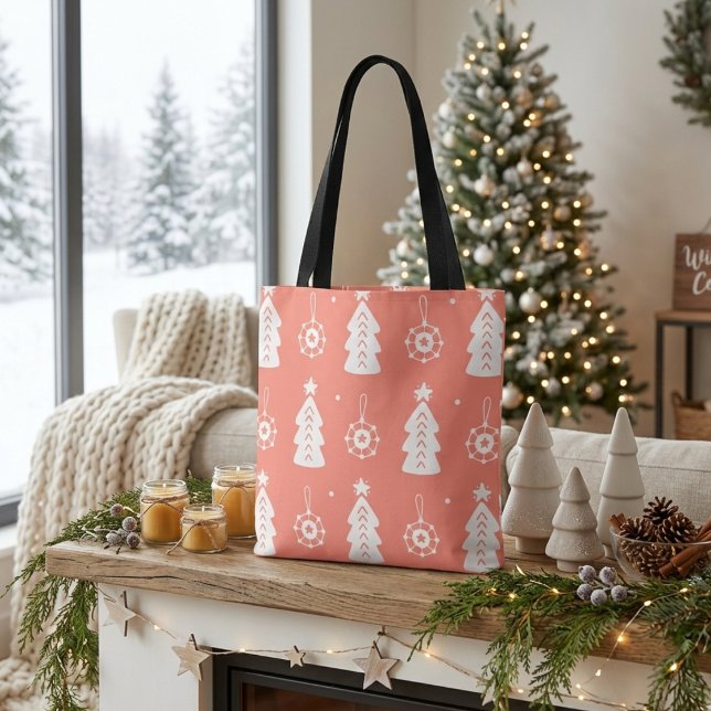 Joli sac de shopping pastel pour Noël (Créateur téléchargé)