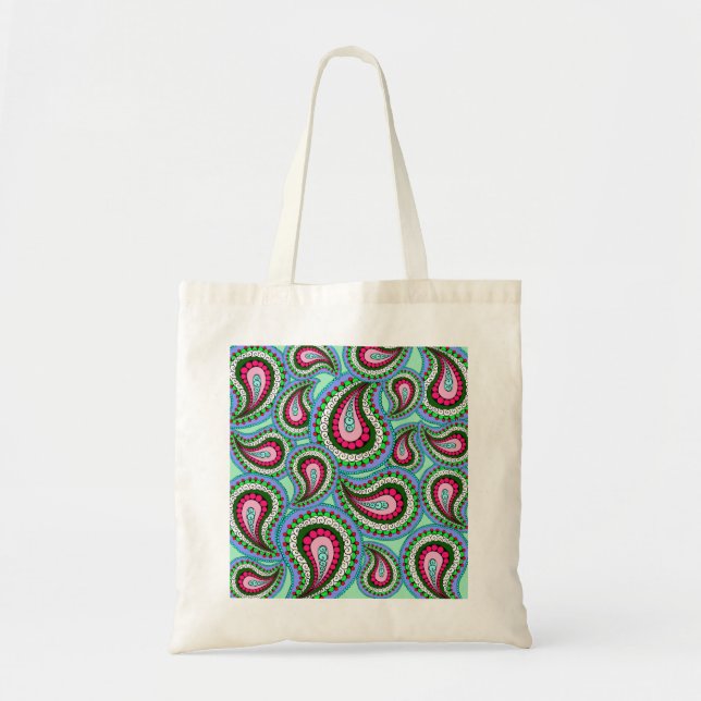 Joli sac fourre-tout de Paisley (Devant)
