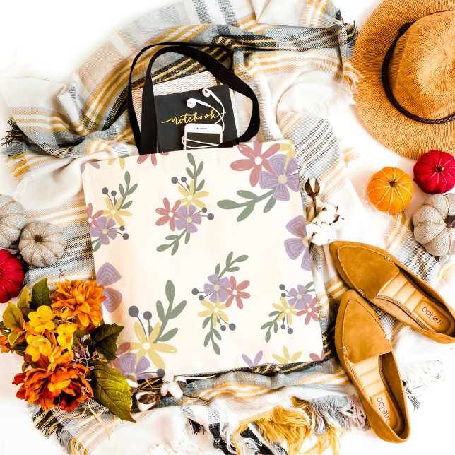 Joli sac fourre-tout floral  (Créateur téléchargé)