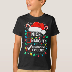 Joli sale insuffisance de preuves T-shirt drôle de